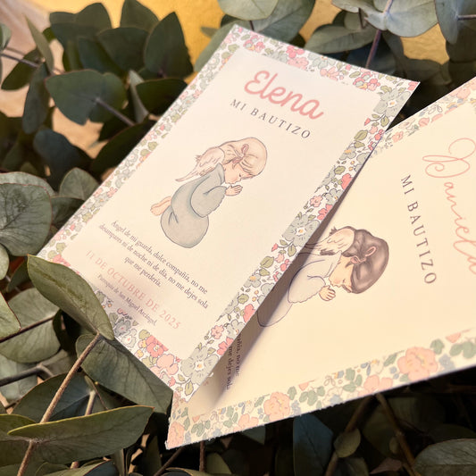 Recordatorio Ángel niña